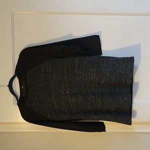 Black Unisex 3/4 Sleeve Baseball T Shirt Men's Size Medium. Urban Pipeline